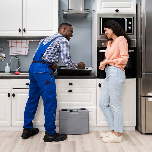 can you provide an estimate for cooktop repair before beginning any work in Holt